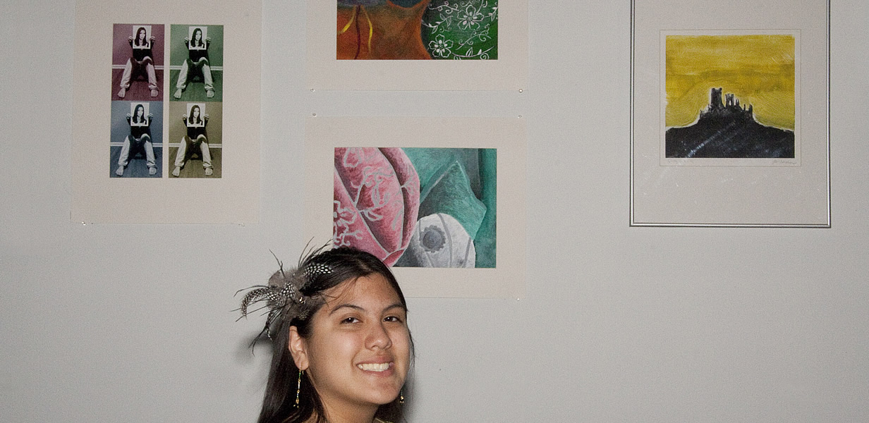 Elizabeth Guerrero of Stamford High School, 2012 Norwalk Community College High School Art Invitational
