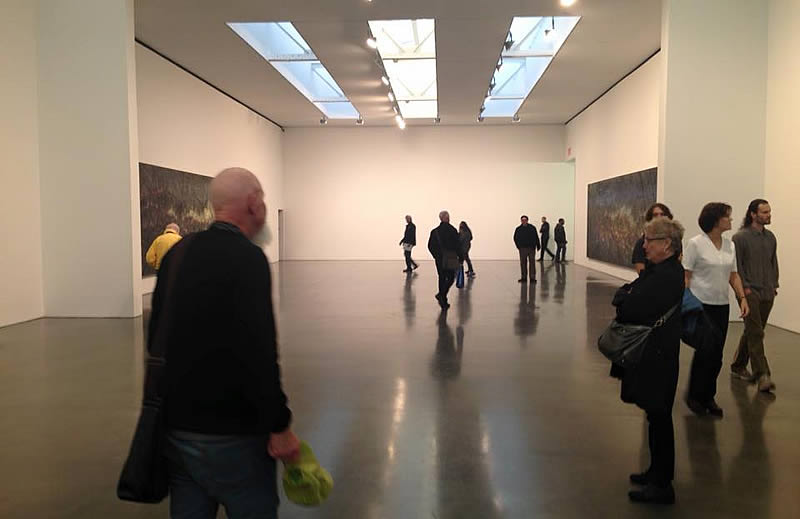 NCC Art, Architecture + Design faculty and friends visited gallery exhibitions in the Chelsea area of New York City