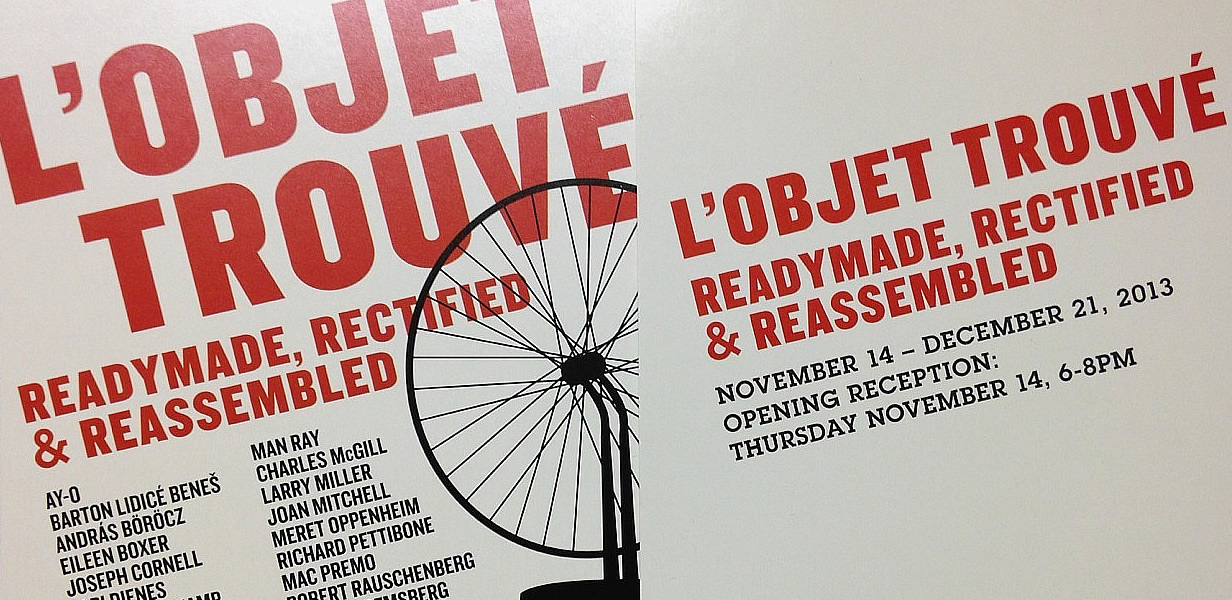 L’Objet Trouvé: Readymade, Rectified & Reassembled