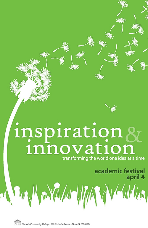 Sherri Mola designs Poster for NCC 2012 Academic Festival