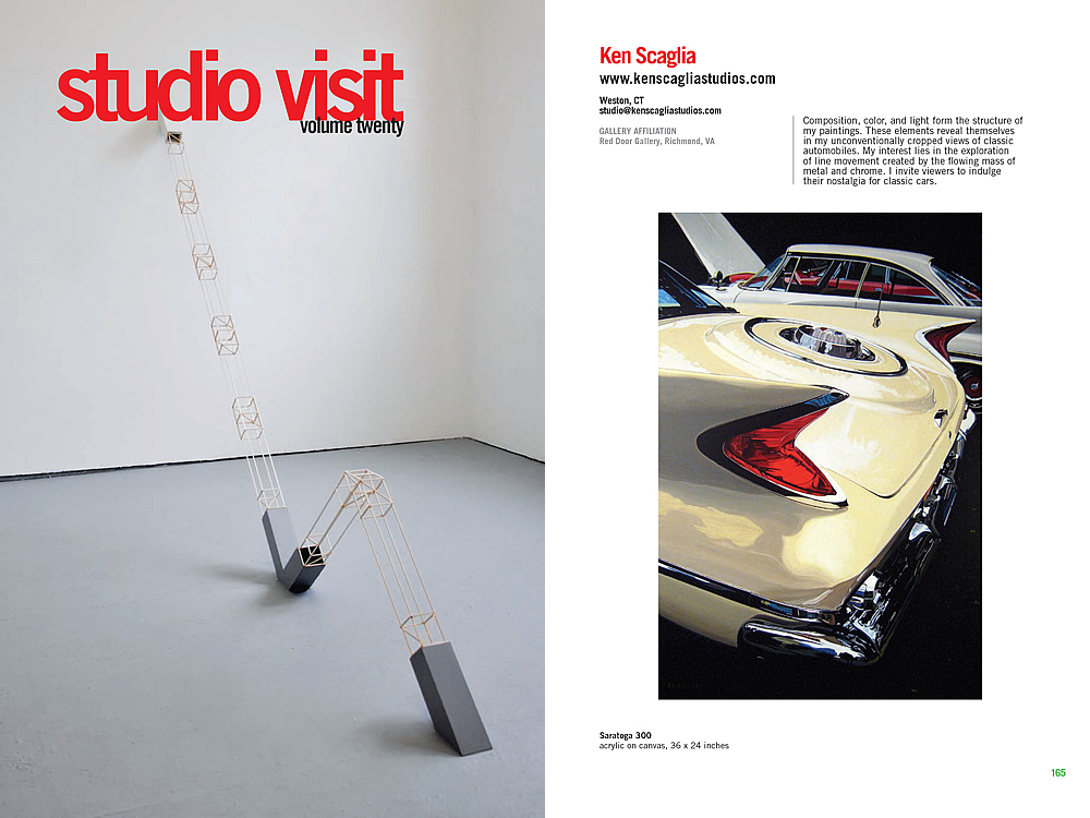 Ken Scaglia, Studio Visit Magazine