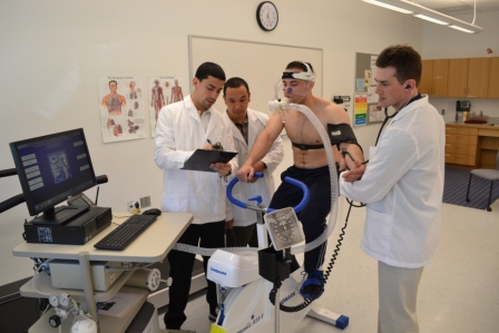 The Exercise Science Laboratory, affords students hands on clinical experience and quality learning experiences.