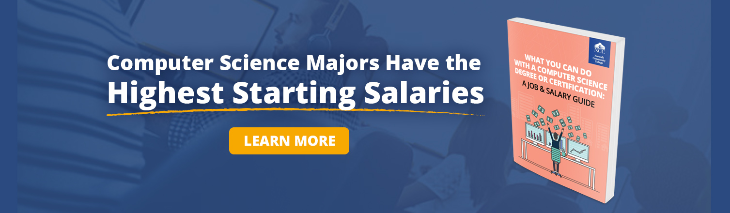 CS Majors have the highest starting salaries